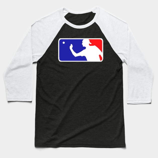 Beer Pong. Baseball T-Shirt by NineBlack